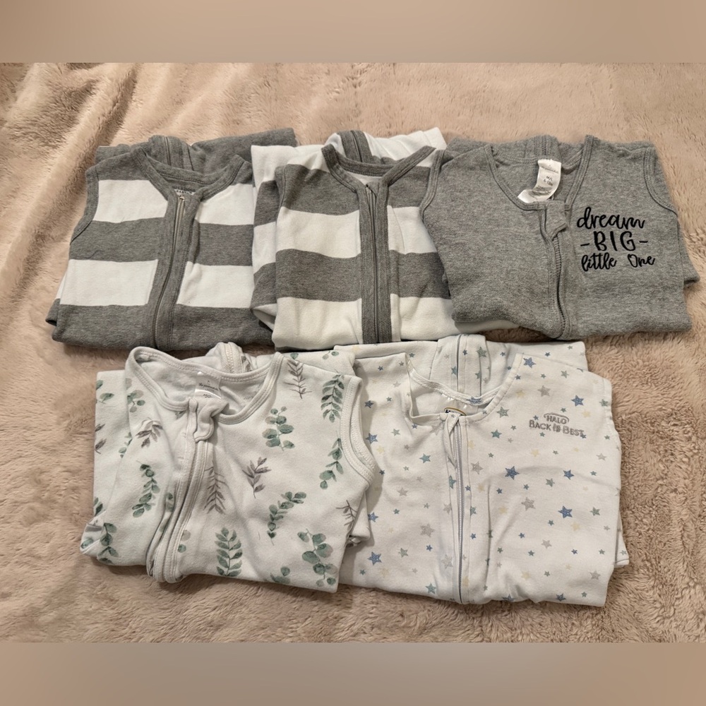 Baby Sleep Sacks Size Medium